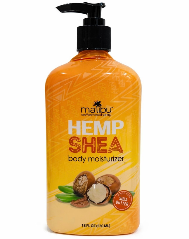 افتر سولاریم مالیبو مدل Hemp Shea حجم ۵۳۰ میل